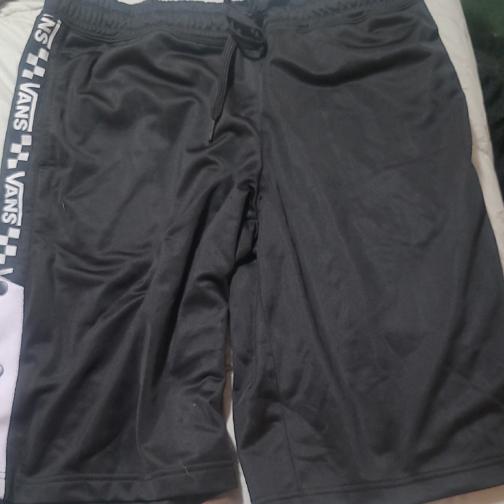 Vans Black Athletic Shorts for Active Comfort